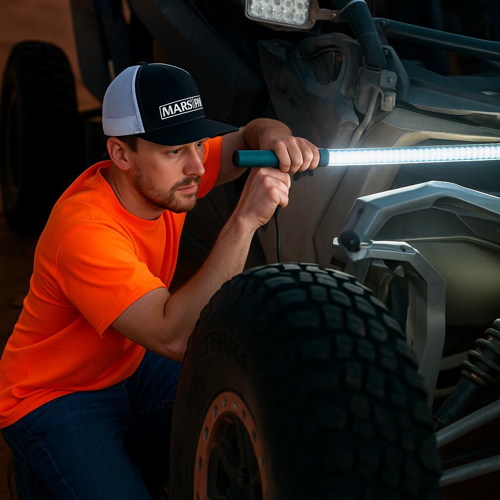 16FT Lead For Work Light-whip accessories-Marshin Whips-Black Market UTV