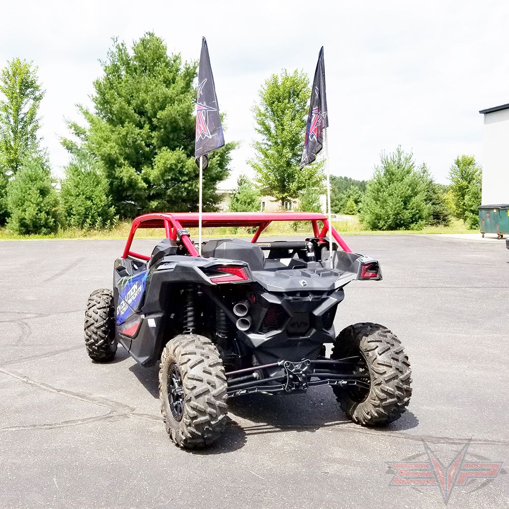 Can Am Maverick X3 Captain&#39;s Choice Electric Cut Out Exhaust-Exhaust-EVP-No Heat Shield (KEEP REAR VALENCE)-Black Market UTV