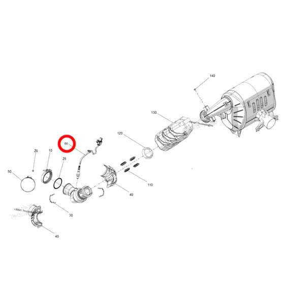 BRP Replacement O2 Sensor | 2021-2023 Can-Am X3 Turbo RR &amp; 2024 Maverick R-O2 Sensor-WSRD-Black Market UTV