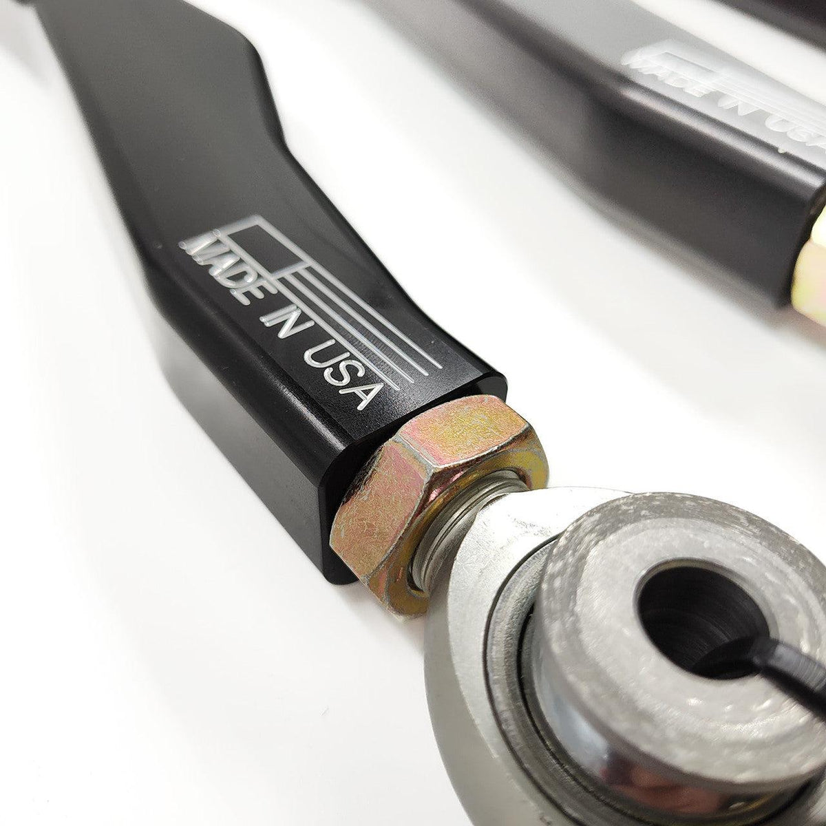 7075 72&quot; High Clearance Billet Radius MONSTER Rod Set (6) 3/4&quot; Heim-Radius Rods-ZRP-Black and Machined-Black Market UTV