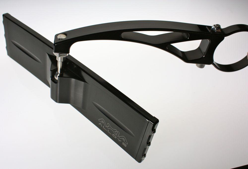 9" Wide Panoramic Rearview Mirror - 6" Long Arm - Axia Alloys