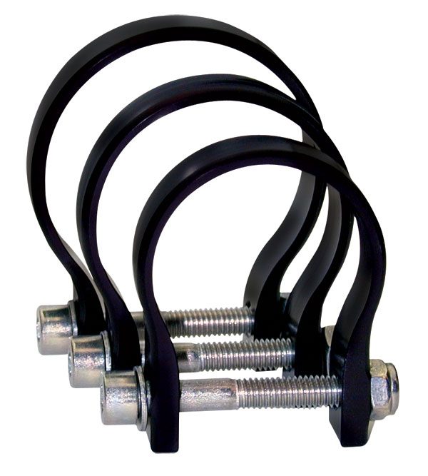 Roll Cage / Round Tubing Clamps-Clamps-Axia Alloys-Black-2.0"-Black Market UTV