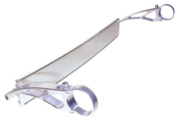 17" Wide Panoramic Rearview Mirror - 6" Long Arms - Axia Alloys