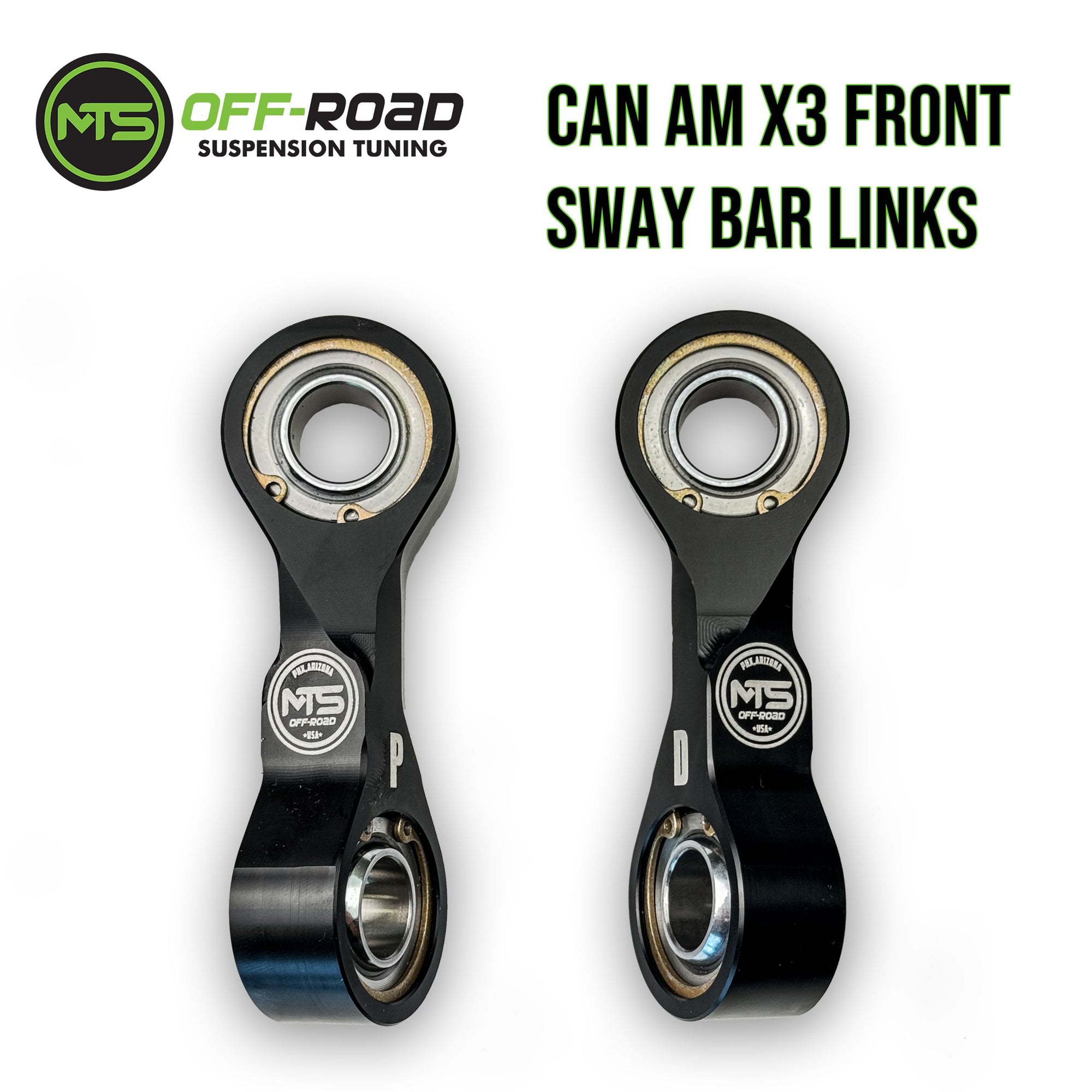 MTS Off-Road Can-Am X3 Sway Bar End Links (Front)-Sway Bar End Links-MTS-Black Market UTV