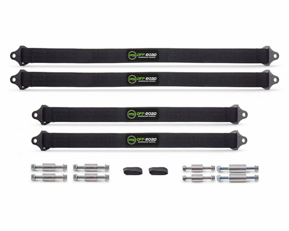 MTS Off-Road Polaris RZR Limit Strap Kit-Limit Strap Kit-MTS Off-Road-Turbo S-Black Market UTV