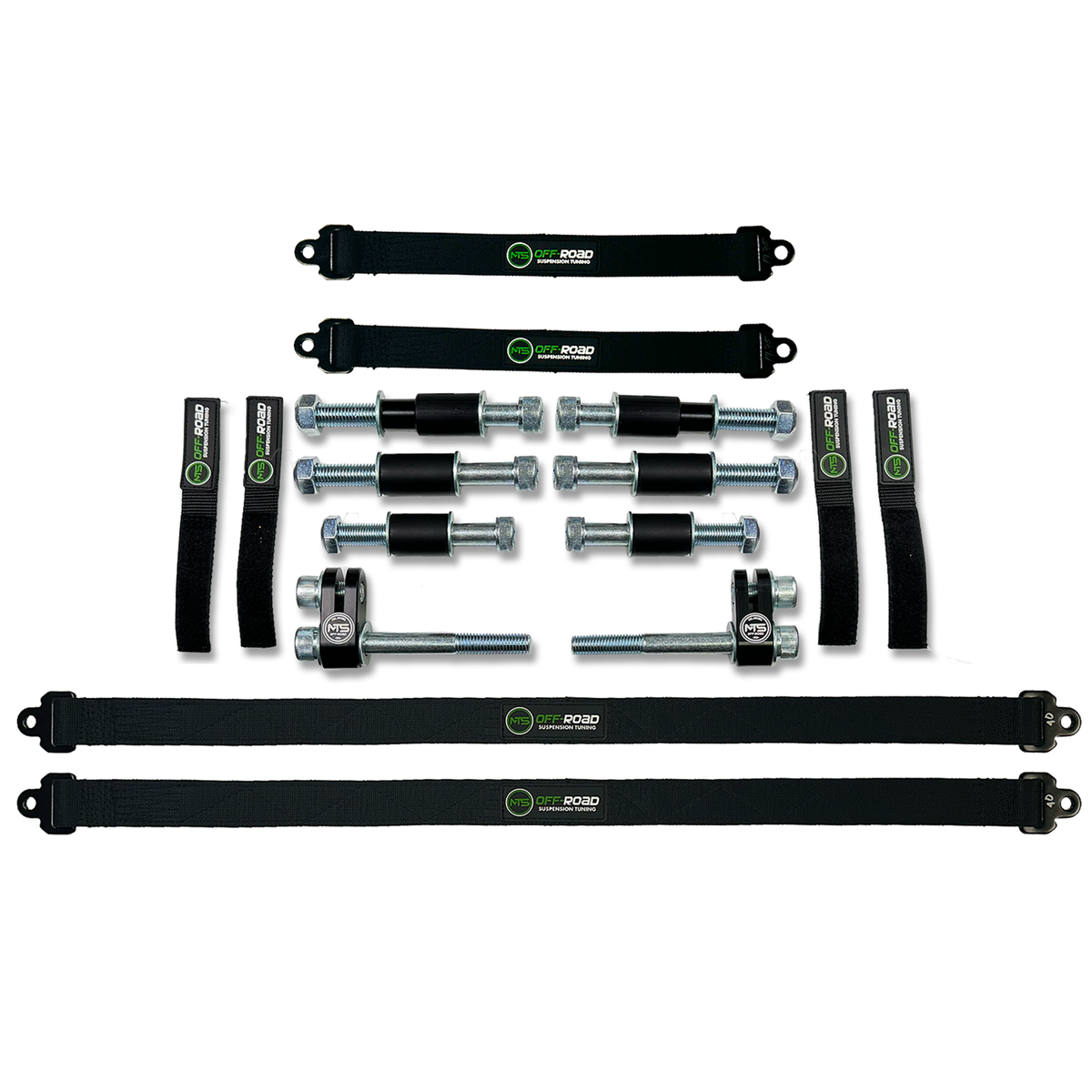 Maverick R Limit Strap Kit-Limit Strap Kit-MTS Off-Road-Black Market UTV