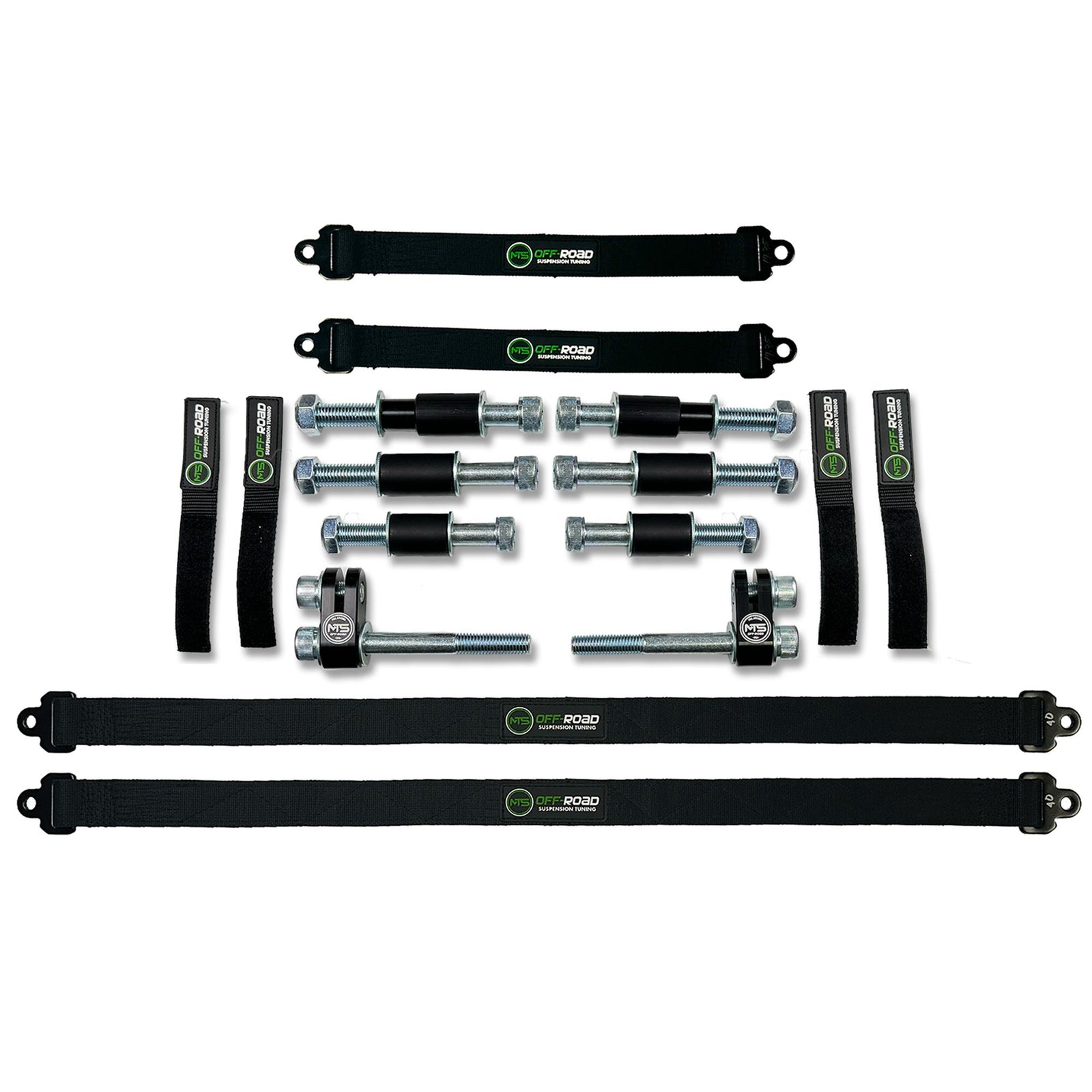 Maverick R Limit Strap Kit-Limit Strap Kit-MTS Off-Road-Black Market UTV