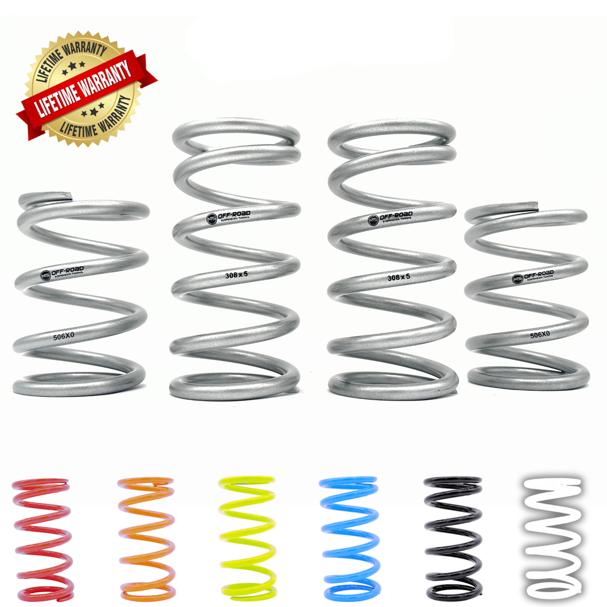 MTS Offroad Polaris RZR TENDER Spring Kit-Tender Spring Kit-MTS Off-Road-Polaris XP 1000 Walker Evans 2 Seat-None-Black Market UTV