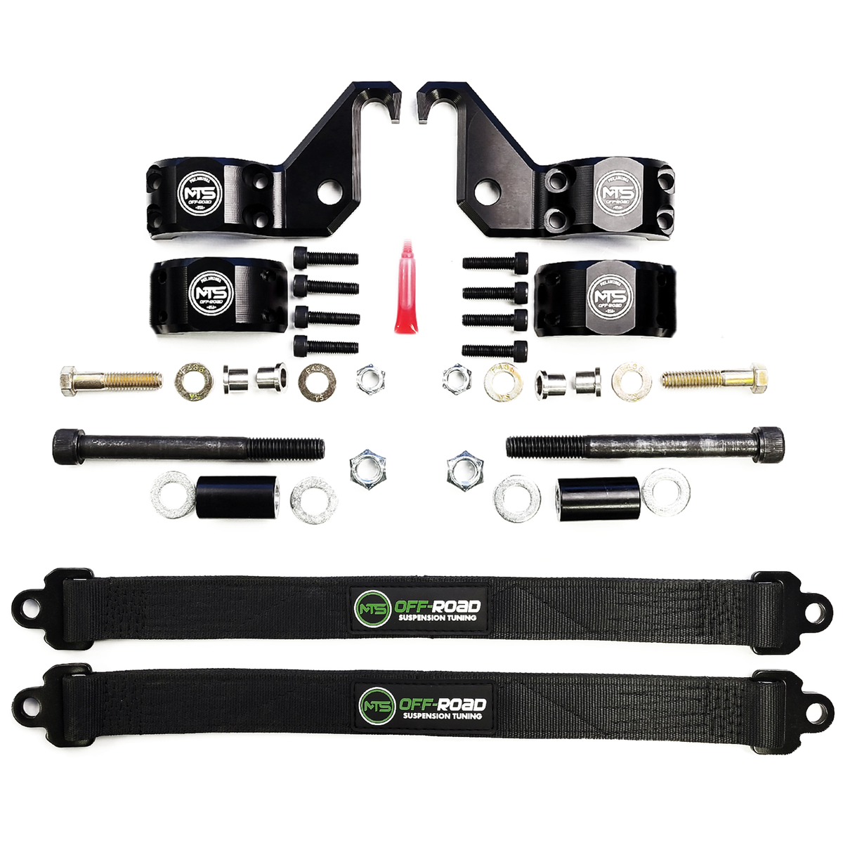 MTS Off-Road Polaris RZR Pro R Rear Limit Strap Kit-Limit Strap Kit-MTS Off-Road-Black Market UTV