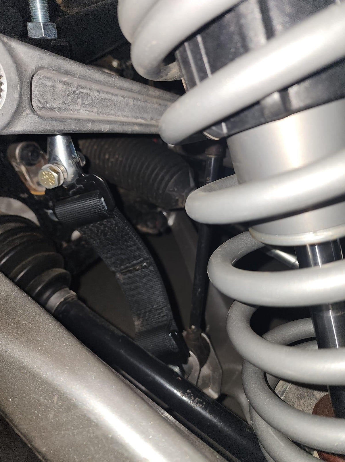 MTS Off-Road Polaris RZR Pro R/Turbo R Front Limit Strap Kit-Limit Strap Kit-MTS Off-Road-Black Market UTV