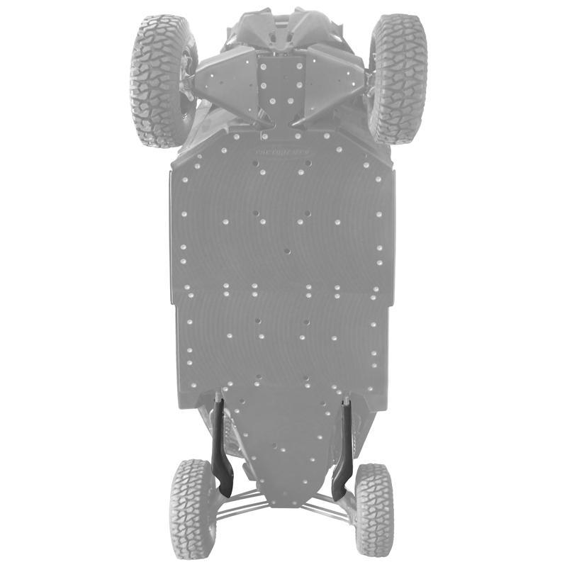 Can-Am Maverick X3 & X3 Max UHMW Trailing Arm Guards-Trailing Arm Guards-Factory UTV-Maverick X3 & X3 MAX 64" Wide (X3 - XDS - XMR - XDS RR - XRC)-Black Market UTV