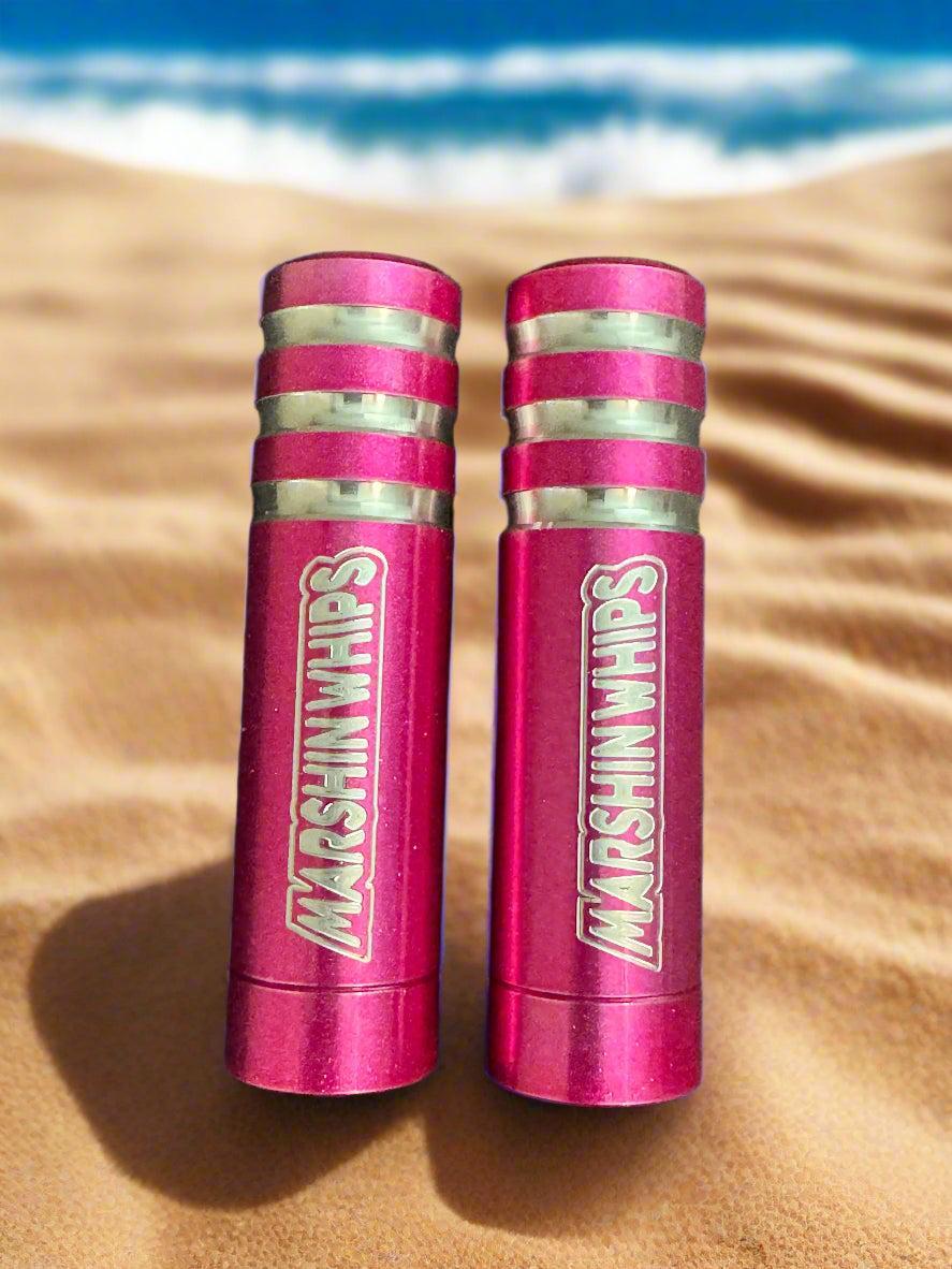 Game Changer LED Whip - Malibu Barbie Pink Single-Marshin Whips-2 FT-RED-Black Market UTV
