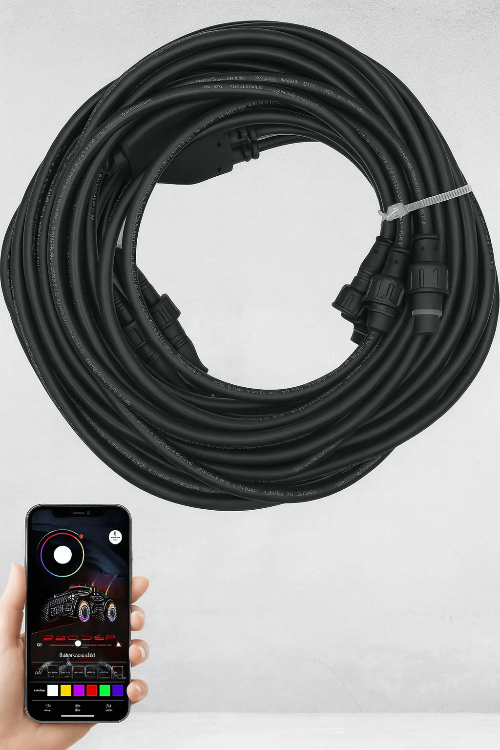 Marshin Whips Rosewell X-2 Billet Rocklights x8 (Kit)-Rock Lights-Marshin Whips-Black Market UTV