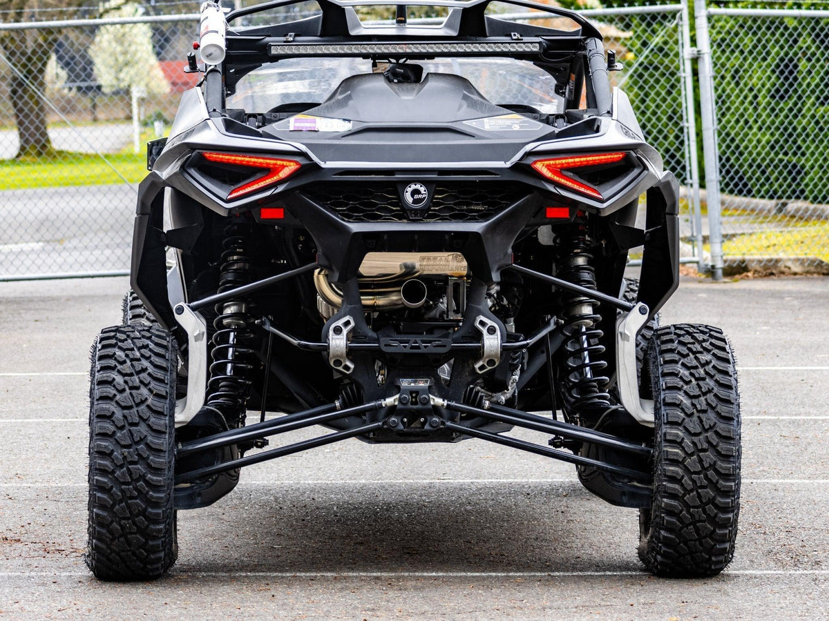 Treal Performance | 2024-2025 Can-Am Maverick R &quot;The Patriot&quot; Exhaust System-Exhaust-Treal Performance B2B-2024-2025 2-Seat-Black Market UTV
