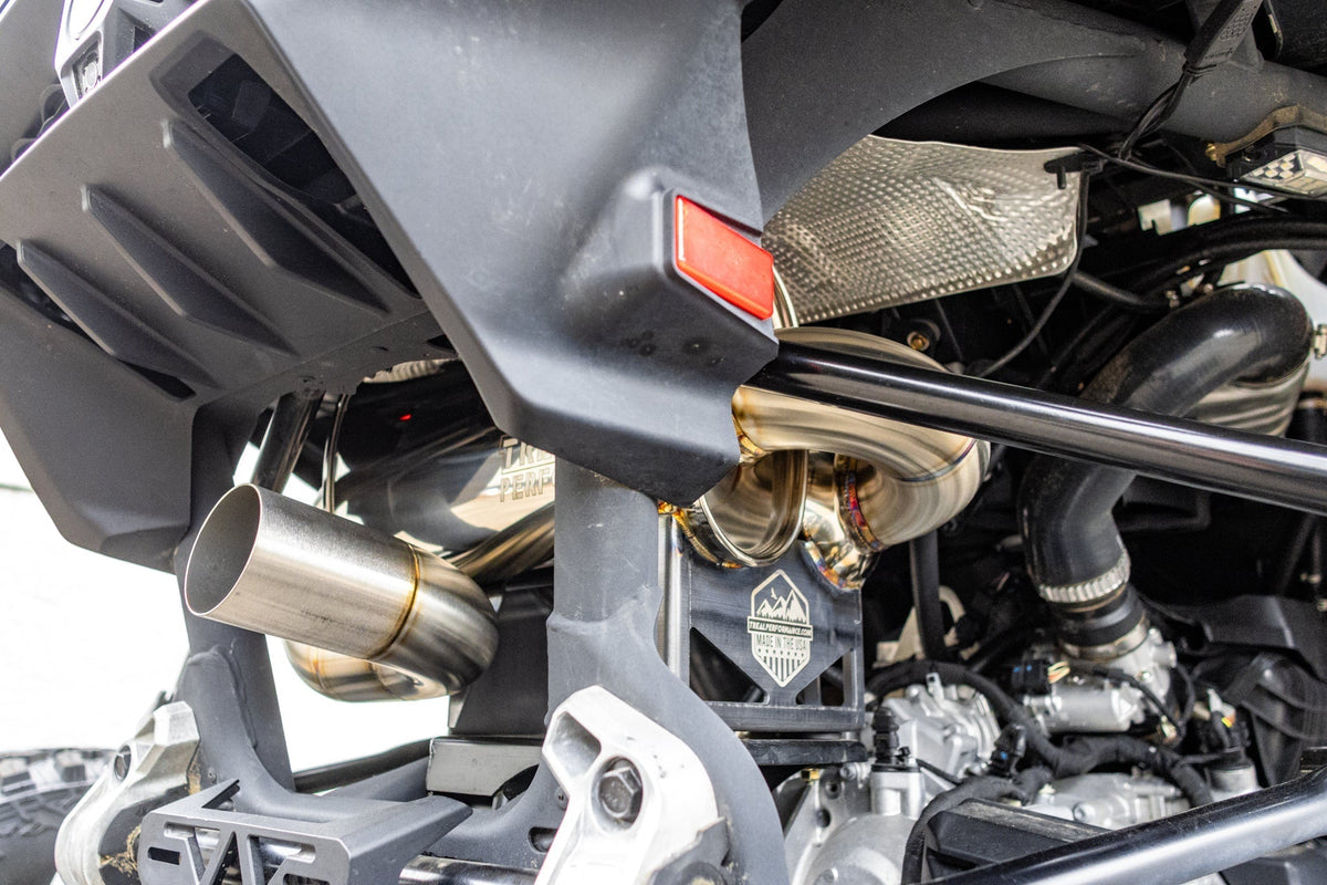 Treal Performance | 2024-2025 Can-Am Maverick R &quot;The Patriot&quot; Exhaust System-Exhaust-Treal Performance B2B-2024-2025 2-Seat-Black Market UTV