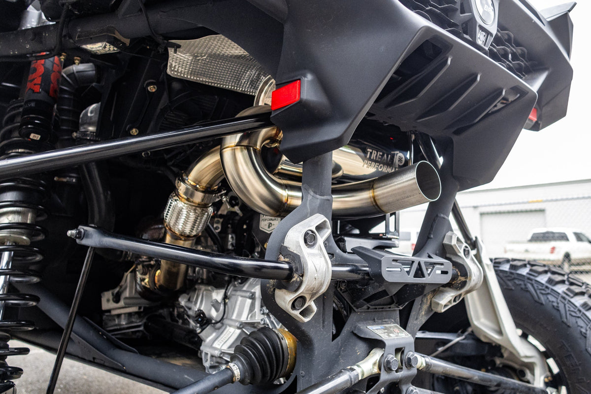 Treal Performance | 2024-2025 Can-Am Maverick R &quot;The Patriot&quot; Exhaust System-Exhaust-Treal Performance B2B-2024-2025 2-Seat-Black Market UTV