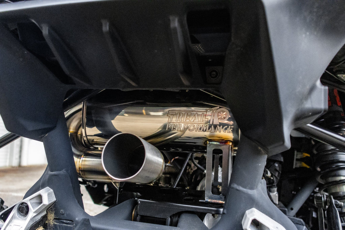 Treal Performance | 2024-2025 Can-Am Maverick R &quot;The Patriot&quot; Exhaust System-Exhaust-Treal Performance B2B-2024-2025 2-Seat-Black Market UTV