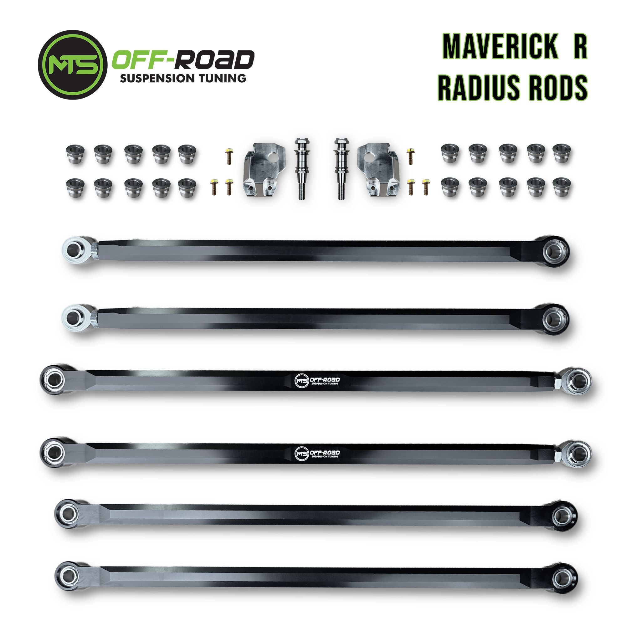 MTS Off-Road Can-Am Maverick R Radius Rods-Radius Rods-MTS-Black Market UTV