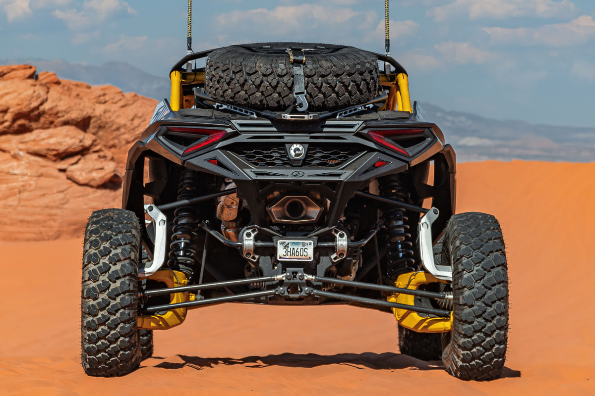 2024 to Current Can-Am Maverick R Rear Volt Bumper (2 Door Only)-Bumper-Elektric Offroad Design-Black Market UTV