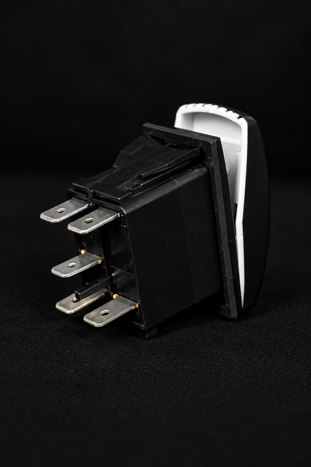 Marshin Whips Illuminated Rocker Switch | Universal LED Control | On/Off Laser-Etched-whip accessories-Marshin Whips-Black Market UTV