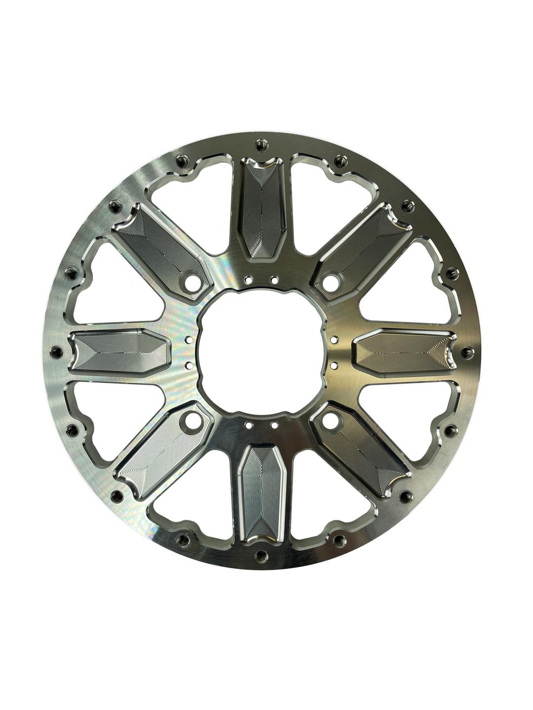 Gen 2 Replacement Wheel Centers | 5x4.5-Wheels-Packard Performance-Apollo (5x4.5)-Silver-Black Market UTV