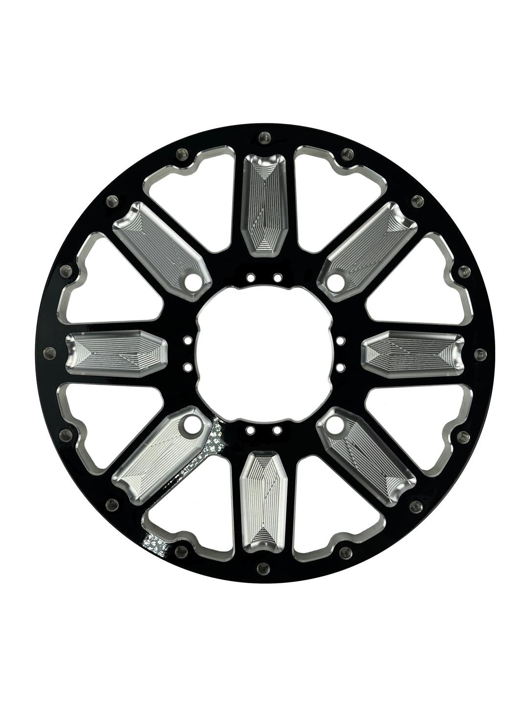 Gen 2 Replacement Wheel Centers | 5x4.5-Wheels-Packard Performance-Apollo (5x4.5)-Silver-Black Market UTV