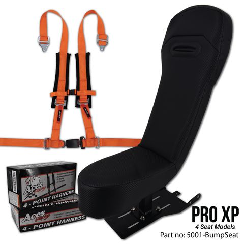 PRO XP Bump Seat-Seats-Aces Racing-Orange-Black Market UTV