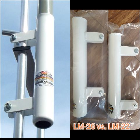 Ladder Mount-Flag Mount-5150 Whips-16&#39;-White-Black Market UTV