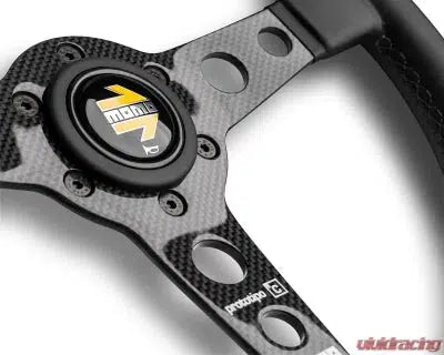 MOMO Prototipo 6C Carbon Fiber 350mm Steering Wheel-Steering Wheel-MOMO-Black Market UTV