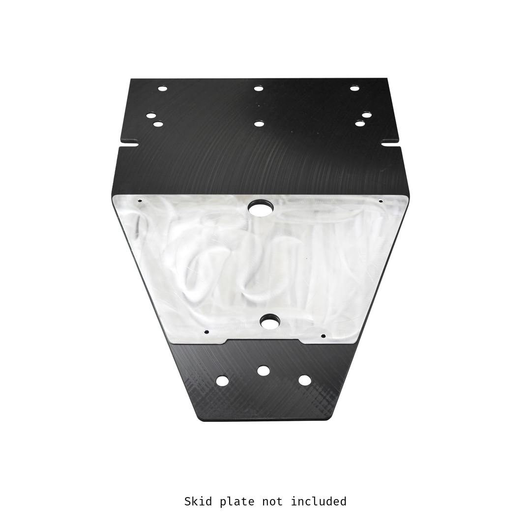 Polaris RZR Turbo R X-Brace for UHMW Skid Plate-X-Brace-Factory UTV-Black Market UTV