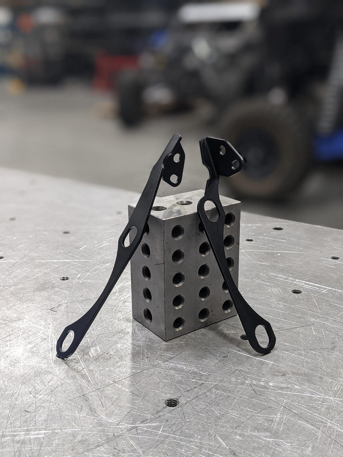 CAN AM X3 SMART SHOCKS SENSOR CAGE BRACKET-Geiser Performance-Black Market UTV