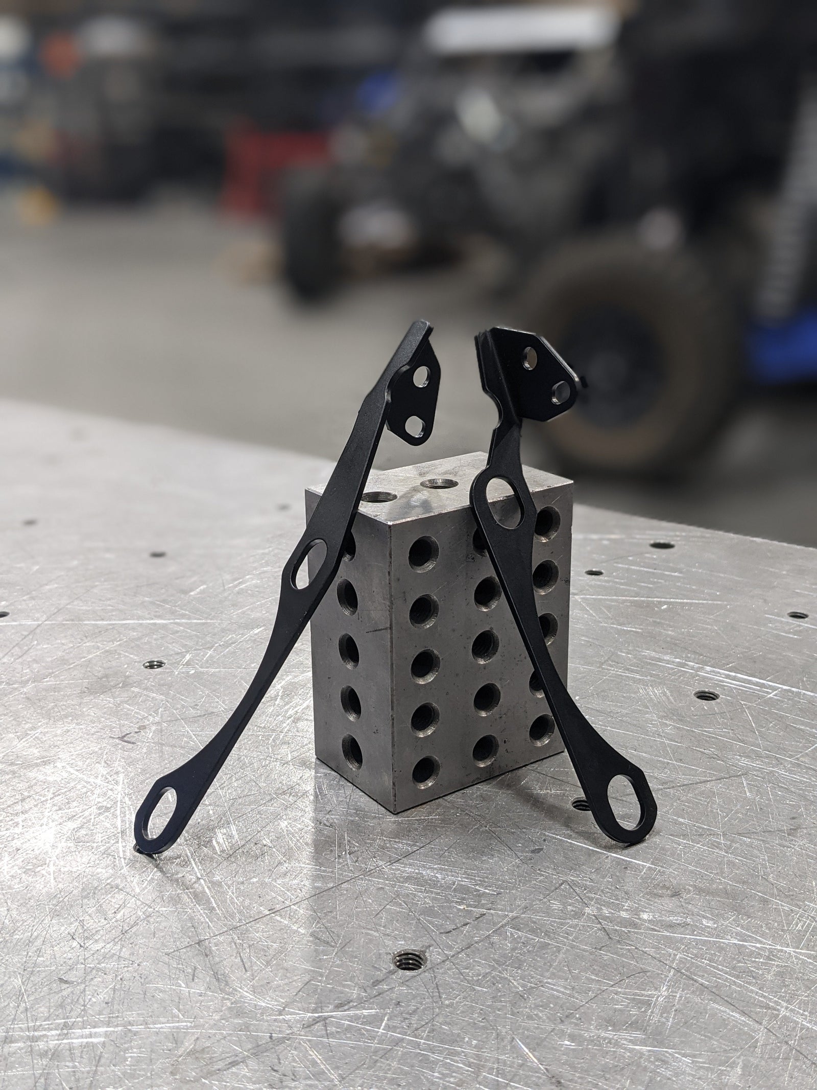 CAN AM X3 SMART SHOCKS SENSOR CAGE BRACKET-Geiser Performance-Black Market UTV