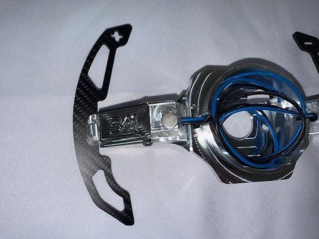 Can Am Maverick R - Carbon Fiber Paddle Shifter-Black Market UTV Dealer-Raw Aluminum-Black Market UTV
