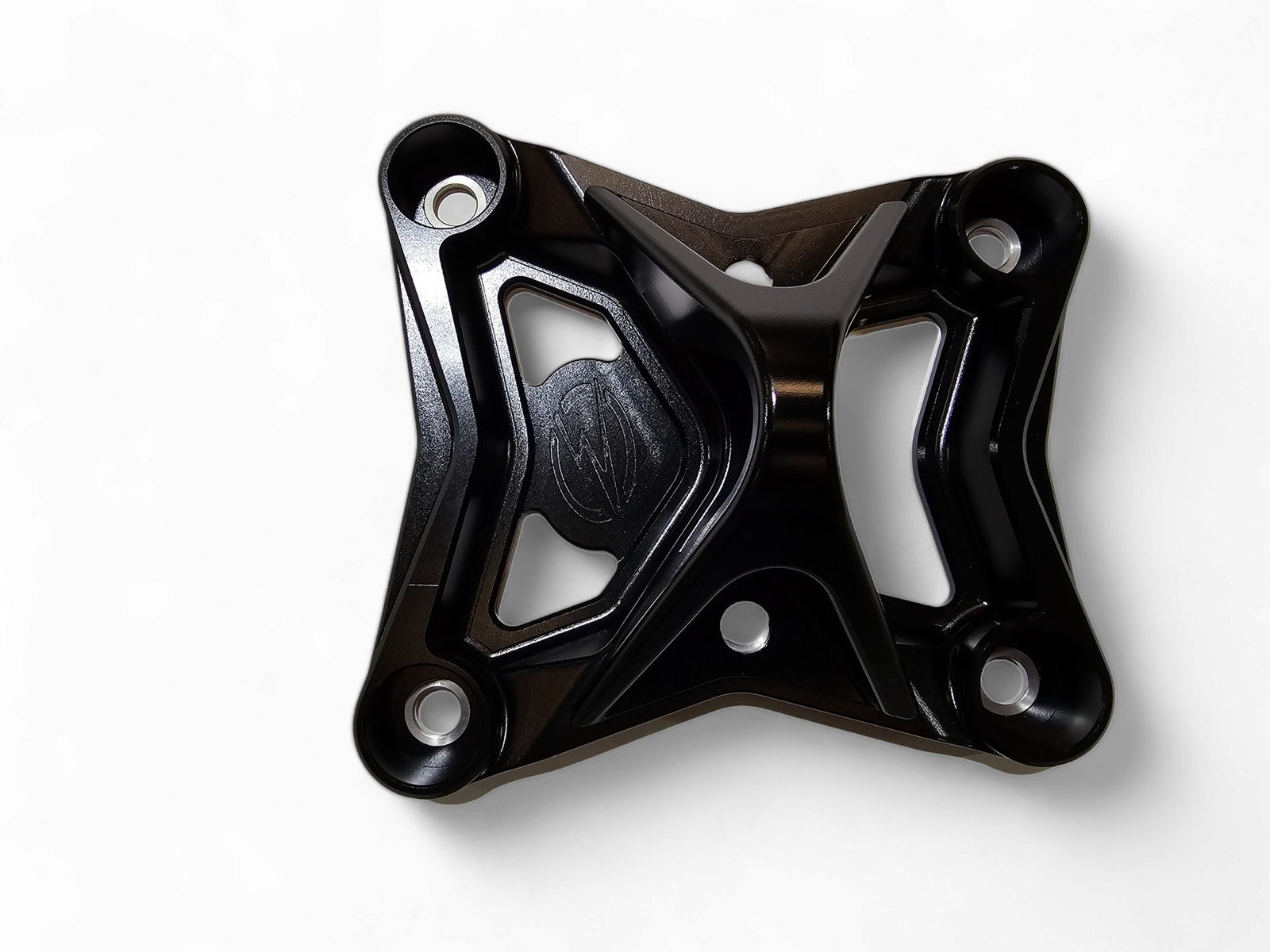 2017-2021 Can Am X3 Maverick EOD Radius Rod Plate with Tow Hook Black-Radius Rod Plate-Elektric Offroad Design-Black Market UTV