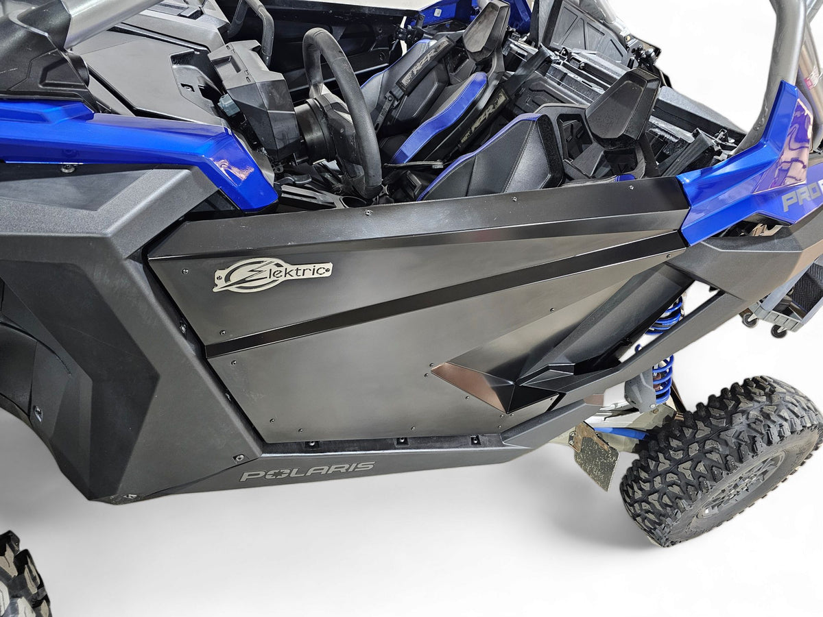 2020+ Polaris RZR Pro XP/Pro R/Turbo R Amp Door Skins (2 Seat)-Doors-Elektric Offroad Design-Black Market UTV