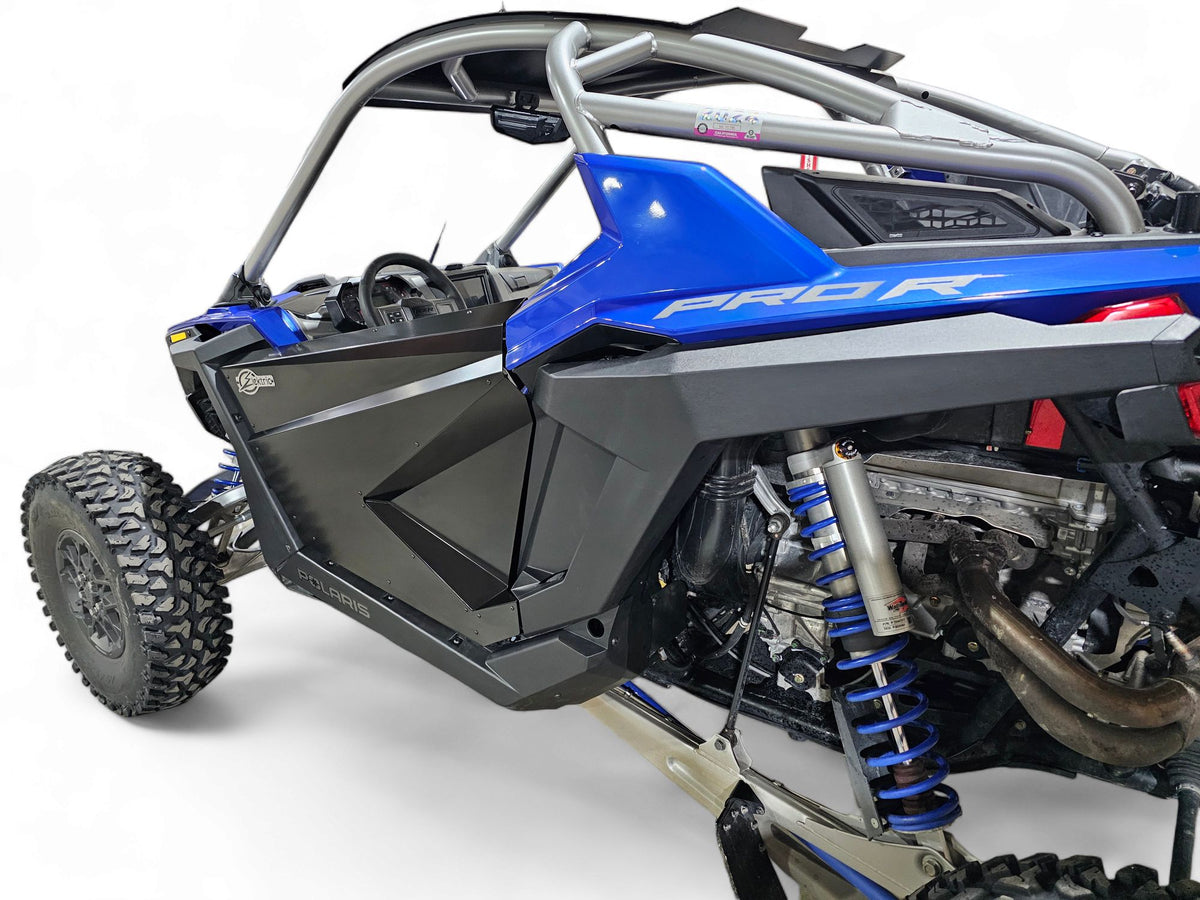 2020+ Polaris RZR Pro XP/Pro R/Turbo R Amp Door Skins (2 Seat)-Doors-Elektric Offroad Design-Black Market UTV