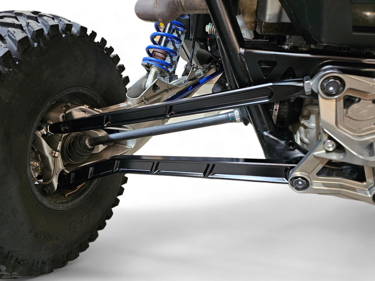 2022 to Current Polaris RZR Pro R, Pro S, Turbo R High Clearance Radius Rods in Black Finish-Radius Rods-Elektric Offroad Design-Black Market UTV