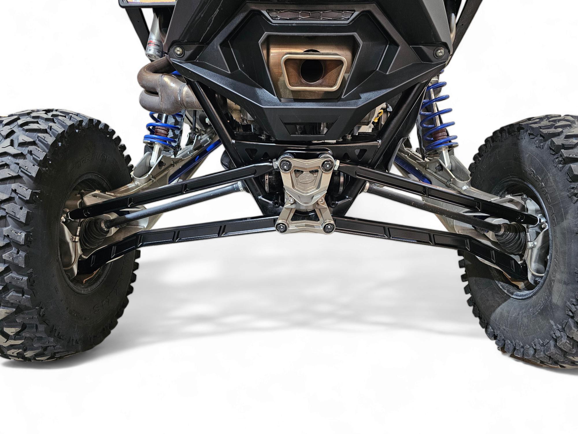 2022 to Current Polaris RZR Pro R, Pro S, Turbo R High Clearance Radius Rods in Black Finish-Radius Rods-Elektric Offroad Design-Black Market UTV