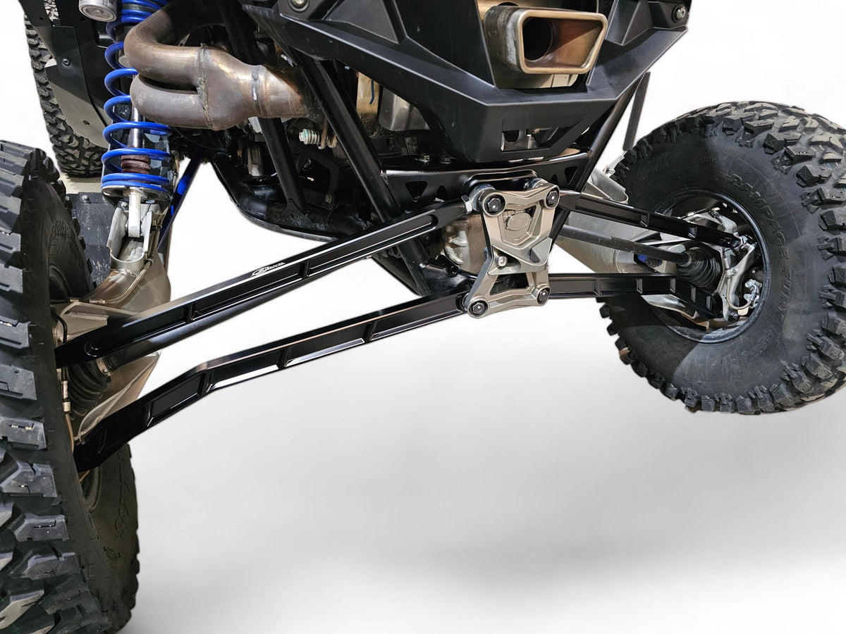 2022 to Current Polaris RZR Pro R, Pro S, Turbo R High Clearance Radius Rods in Black Finish-Radius Rods-Elektric Offroad Design-Black Market UTV