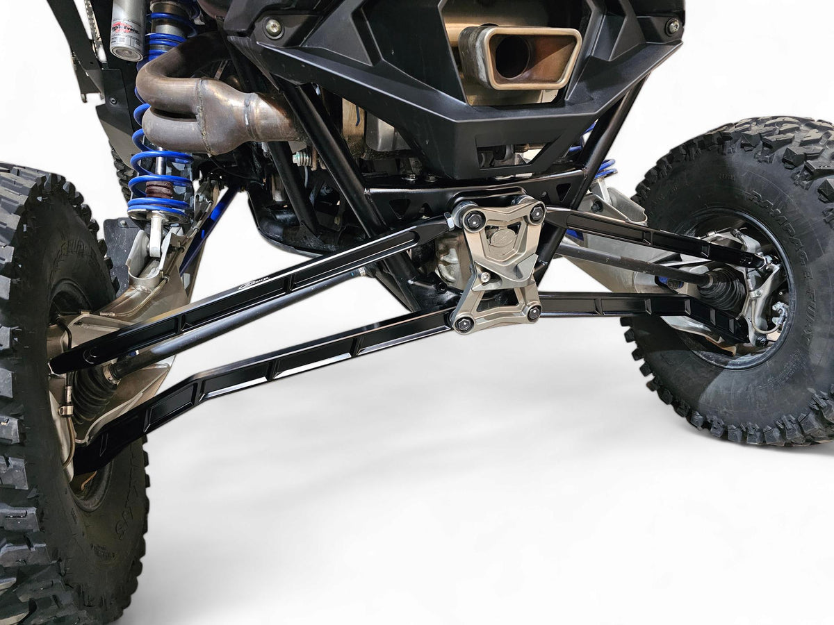 2022 to Current Polaris RZR Pro R, Pro S, Turbo R High Clearance Radius Rods in Black Finish-Radius Rods-Elektric Offroad Design-Black Market UTV