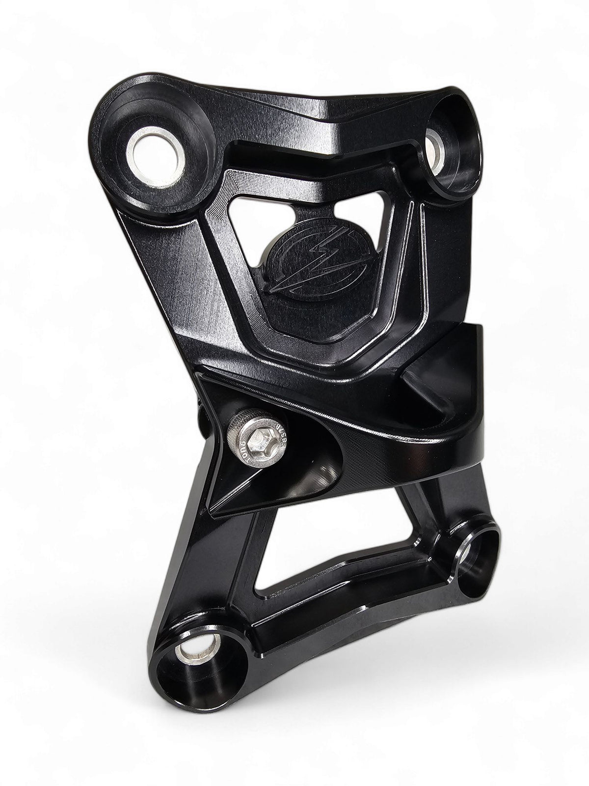 2022-2024 Polaris RZR Turbo R/Pro R Radius Rod Plate with Tow Hook Black-Radius Rod Plate-Elektric Offroad Design-Black Market UTV