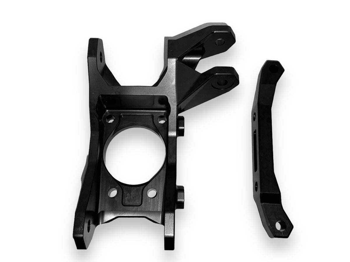 POLARIS PRO R/TURBO R FRONT SUSPENSION KIT-suspension-Geiser Performance-Raw-Black Market UTV