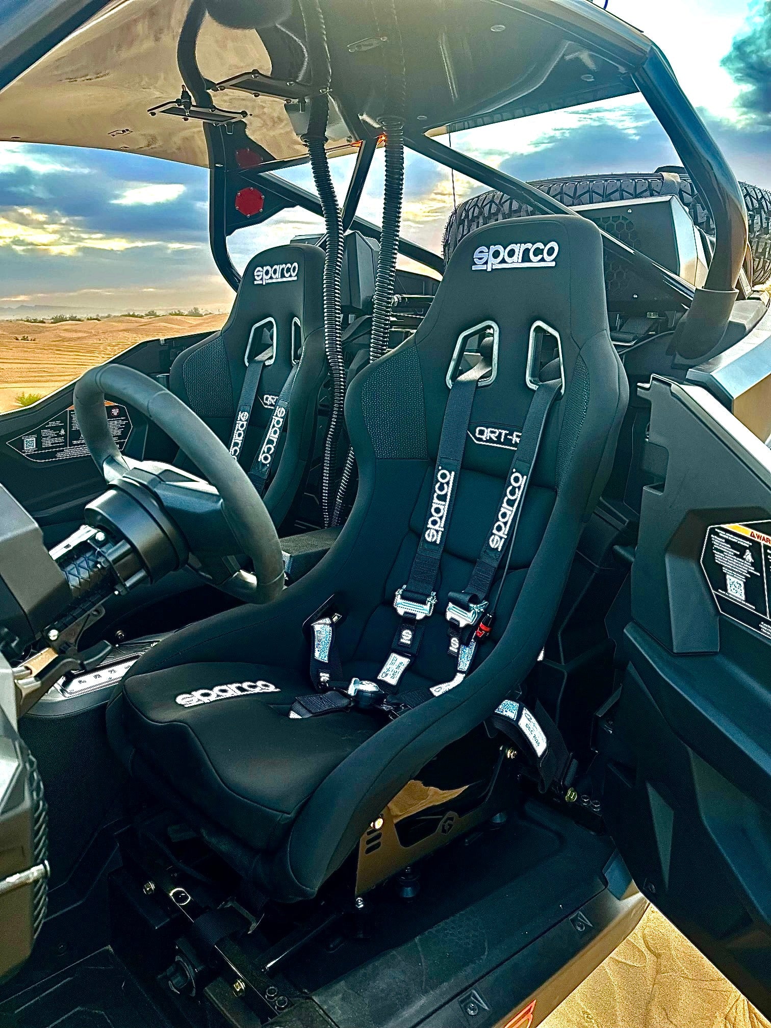 POLARIS PRO R & TURBO R SEAT MOUNT-Geiser Performance-Single 2022-2024-Black Market UTV