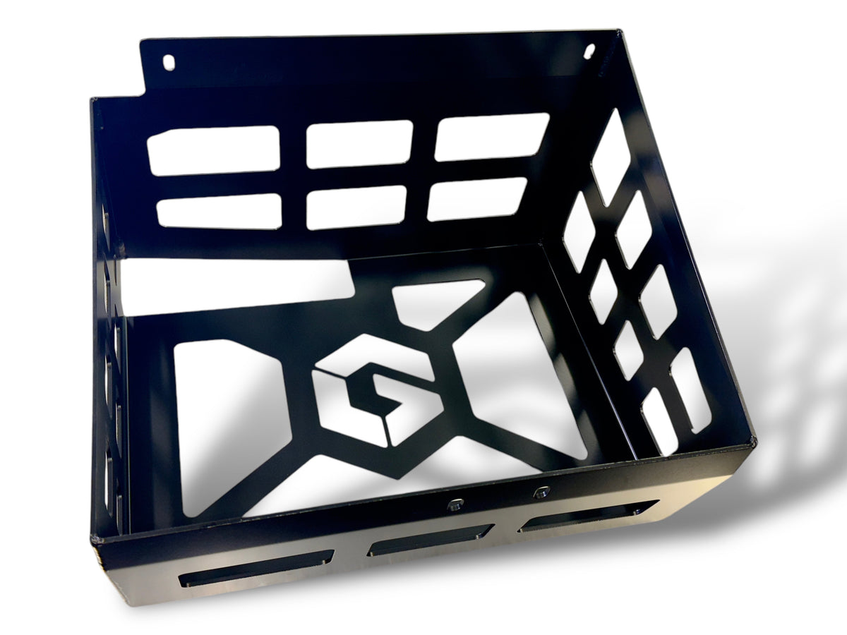 GEISER PERFORMANCE POLARIS PRO R/TURBO R FOOTWELL BOX-Geiser Performance-Driver-Black Market UTV