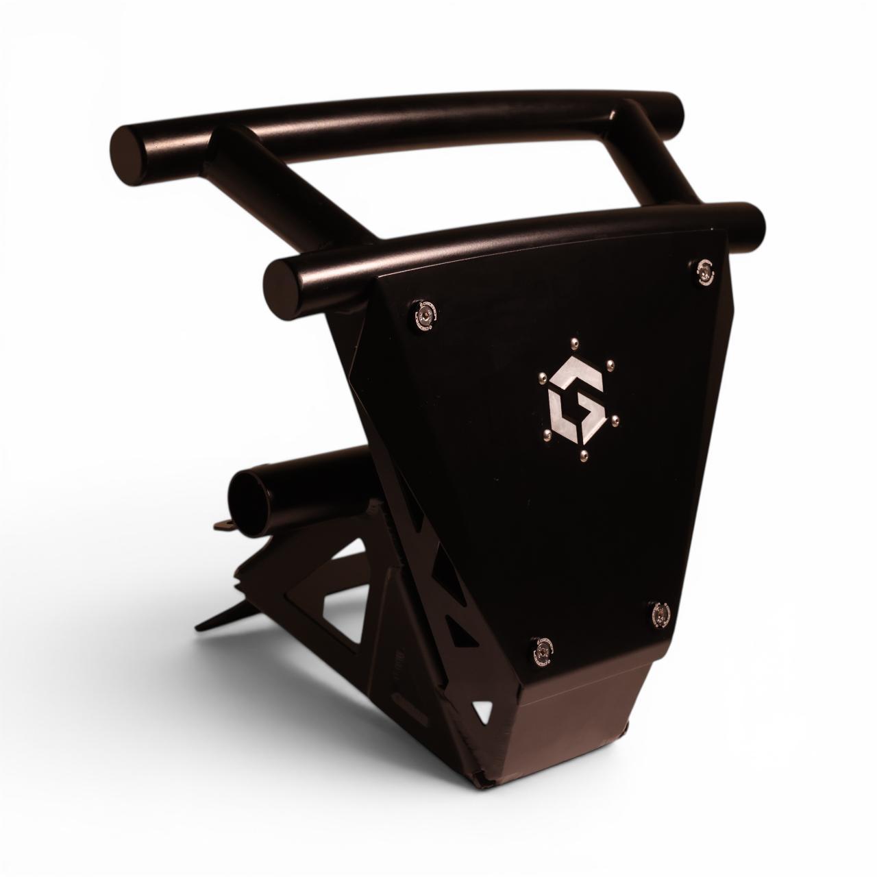 CAN AM X3 DOUBLE ROW BUMPER BULKHEAD-Geiser Performance-Black-Black Market UTV