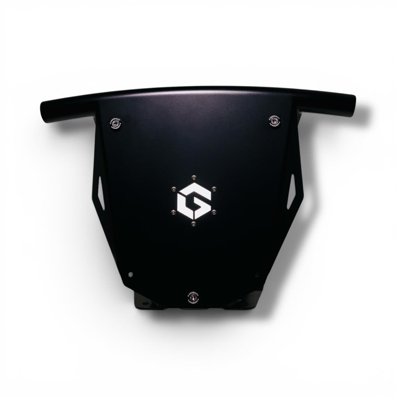 POLARIS RZR TURBO R & PRO R SINGLE ROW BUMPER-Geiser Performance-Black-Black Market UTV