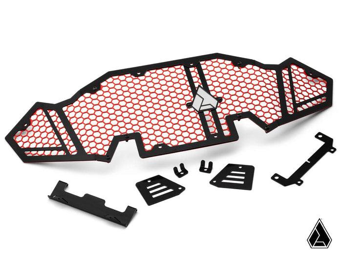 ASSAULT INDUSTRIES HELLFIRE V2 FRONT GRILLE (FITS: POLARIS RZR PRO R, TURBO R)-Grille-Assault Industries-Black-Black Market UTV