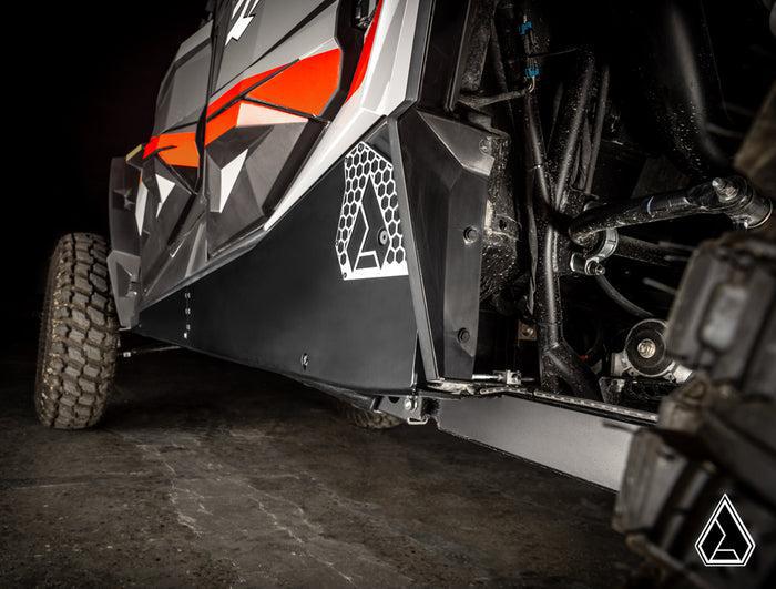 Assault Industries Rock Sliders (Fits: Polaris RZR XP 4 1000/XP 4 Turbo)-Rock Sliders-Assault Industries-Black Market UTV