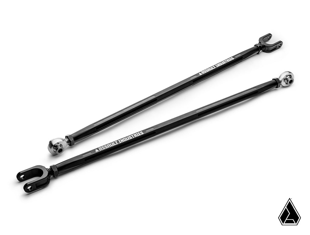 Assault Industries High-Clearance Billet Radius Arms (fits: Can-Am Maverick R)-Radius Rod Plate-Assault Industries-Radius Arms Only-Black Market UTV