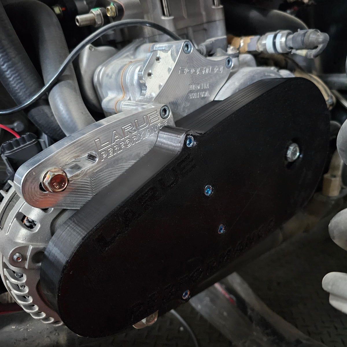 Polaris RZR Alternator Belt Cover-larueperformance.com-Black Market UTV